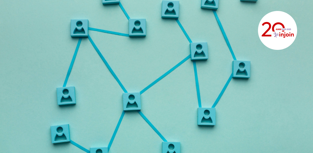 Schema visivo di una rete aziendale multisede con sedi collegate tramite SD-WAN, WiFi professionale e VPN, con backup e monitoraggio centralizzato.